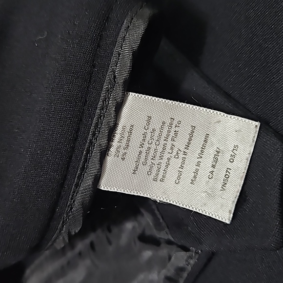 Talbots Petites Black Casual Dress Trouser Pants Stretch Size 4P #W-882 - Picture 5 of 14